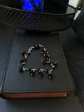 Hand made Dark flower Bracelet
