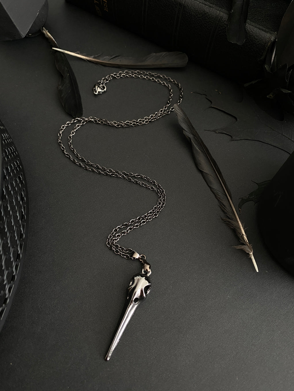 Bird Skull Pendant