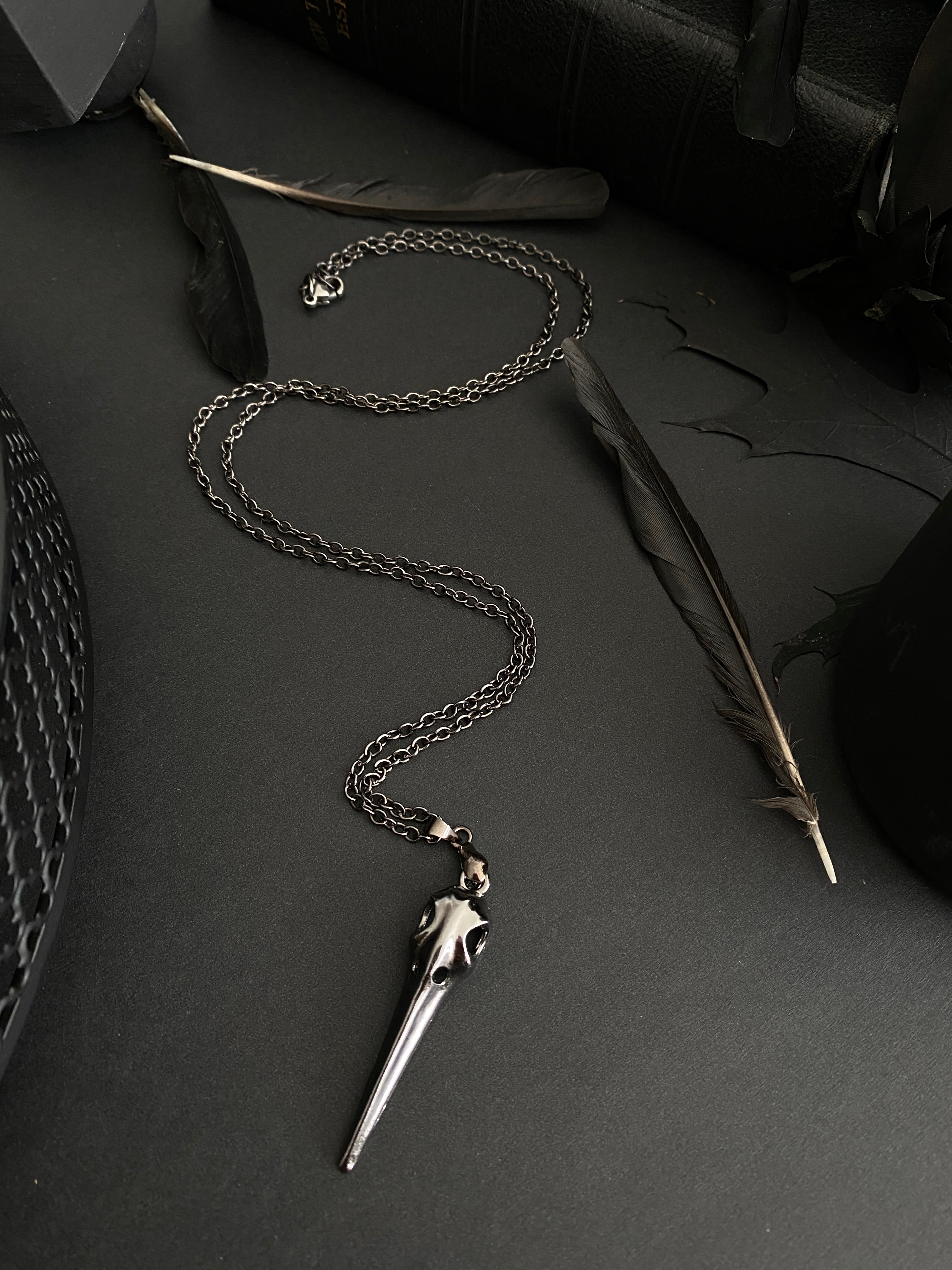 Bird Skull Pendant