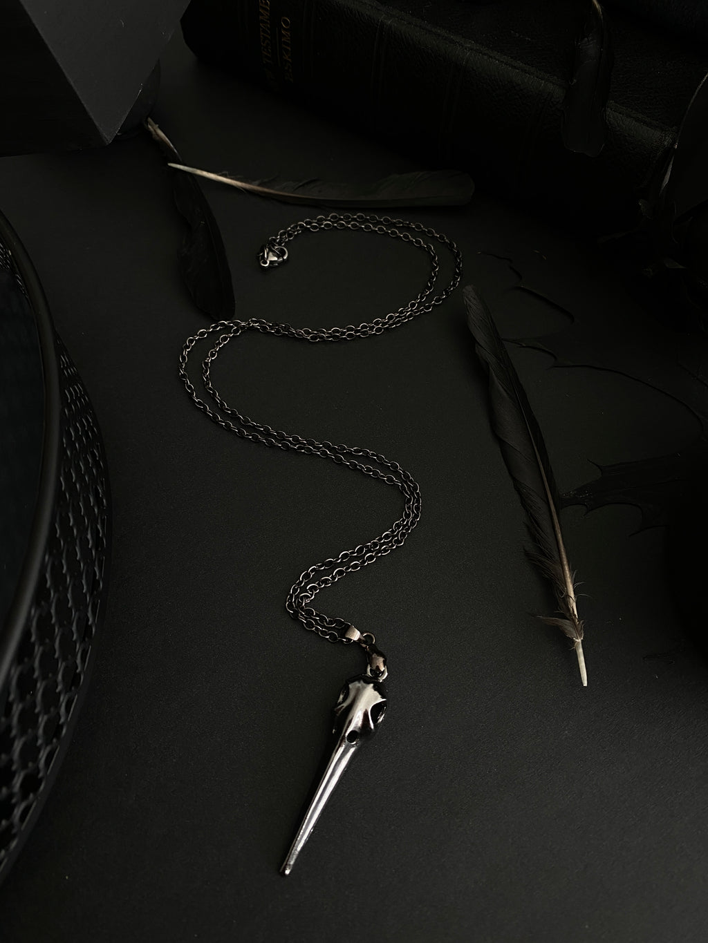 Bird Skull Pendant