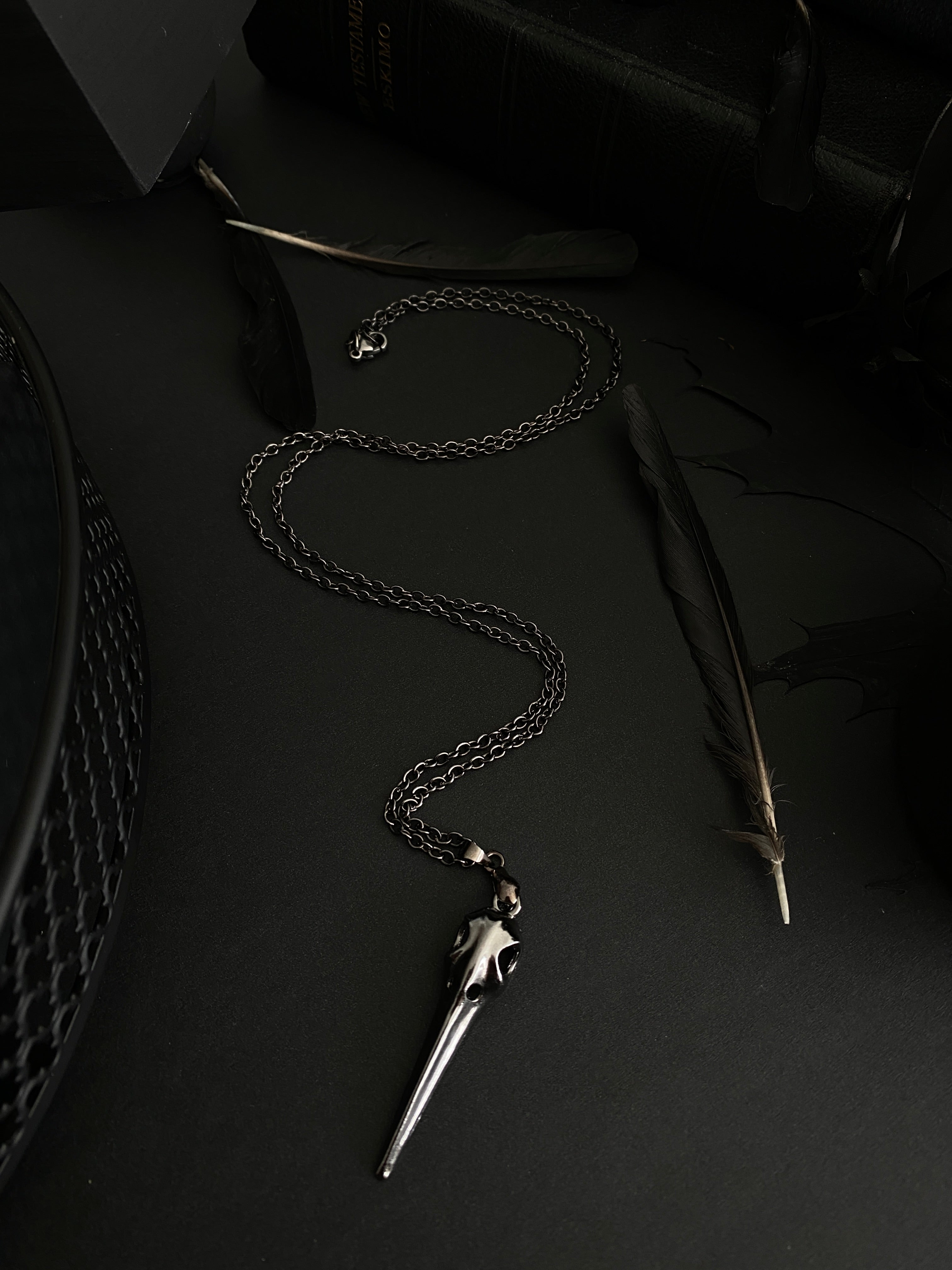 Bird Skull Pendant