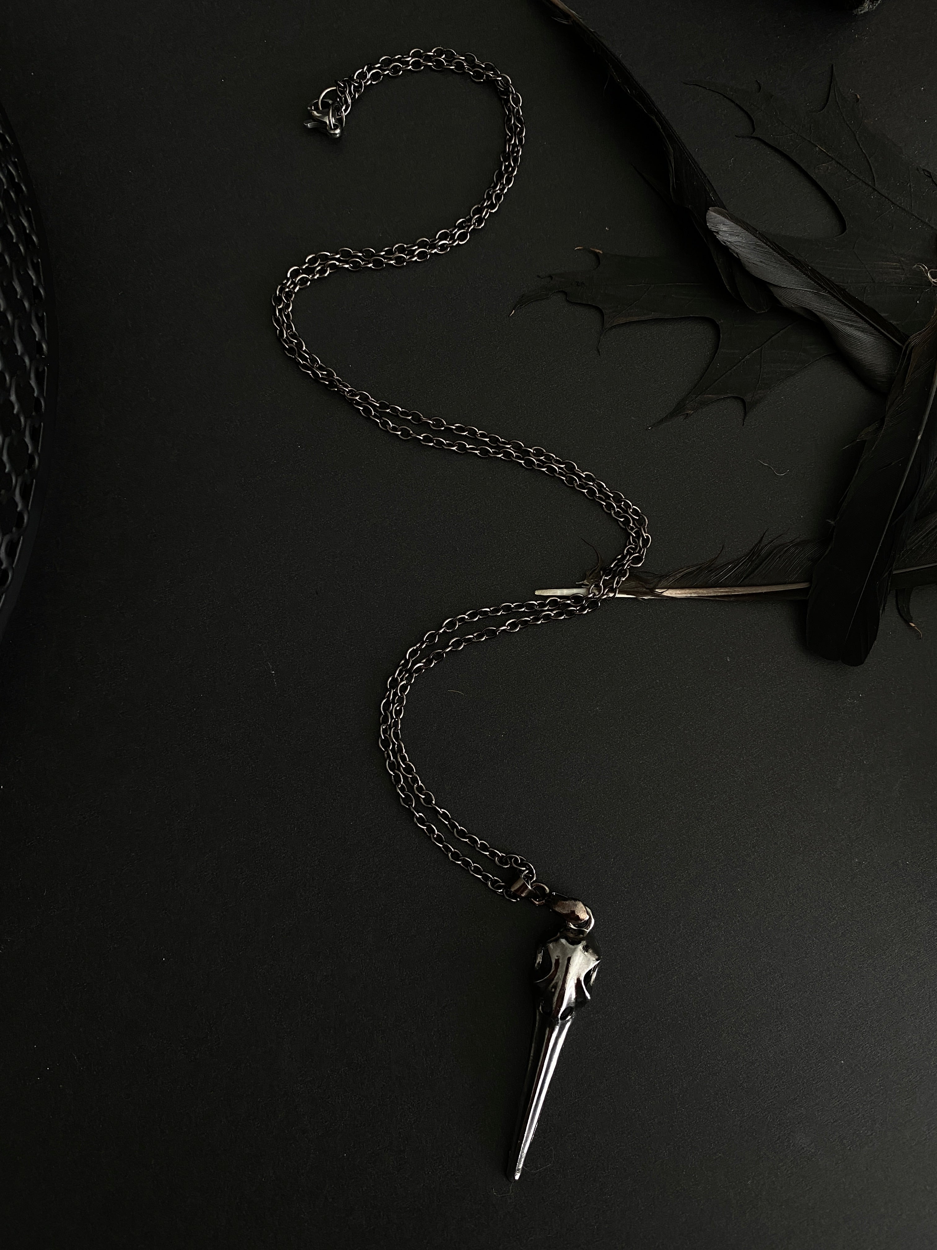 Bird Skull Pendant
