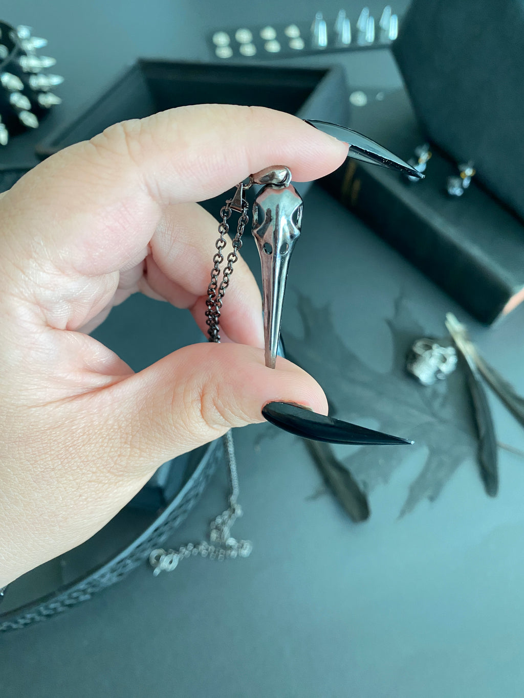 Bird Skull Pendant