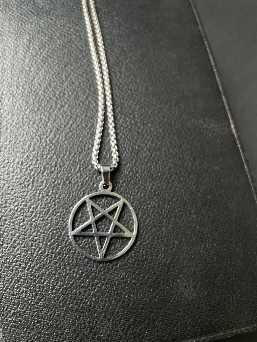 Gothic Pentagram Pendant Necklace