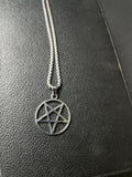 Gothic Pentagram Pendant Necklace